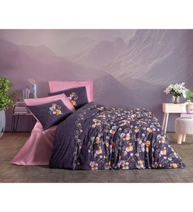Cozy Home Feminen Tek Kişilik Nevresim Takımı Alessa Pembe