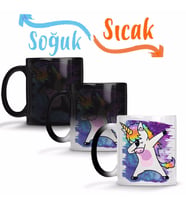 Unicorn 07 Sihirli Kupa Bardak Porselen