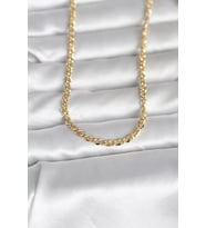 CM 14K Gold Renk Zincir Model 60 cm Kadın Kolye - TJ-BKO10993