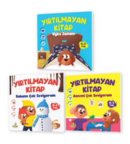 Yükselen Zeka yırtılmayan kitap (0-3) 3 kitap