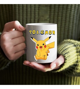 Pokemon Pikachu Tasarımlı Kupa Bardak
