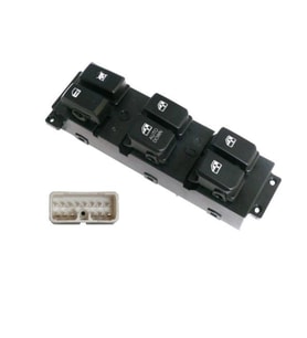 HYUNDAI SANTA FE 2007 - 2011 SOL DÖRT CAM ANAHTARI
