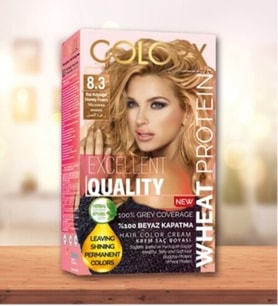 COLORX SAÇ BOYASI SET TEK - 8.3 BAL KÖPÜĞÜ