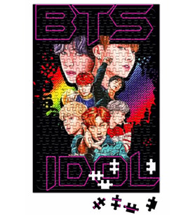 BTS Idol Bangtan Boys Kpop Puzzle 240 Parça Yapboz