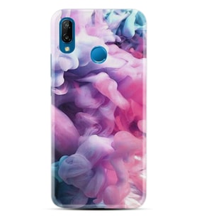 Huawei P20 Lite Mate 10 20 Lite Pro P40 Lite KılıfDesemli Silikon Pink Cloud 1305