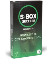 S-Box Özel Prezervatif 12'li