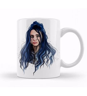 Billie Eilish1 Kupa Bardak Porselen