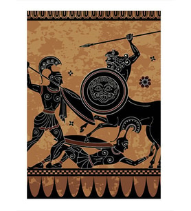 Savaş Temalı Art Mdf Poster