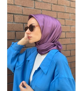 Koyu Leylak-40 Sima Valentino Eşarp