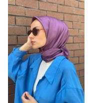 Koyu Leylak-40 Sima Valentino Eşarp