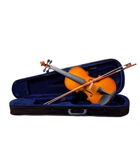 Picaldi VG001H 3/4 Orta Seviye High Grade Keman Seti  Orta Boy Keman Standardı Kaliteli Abanoz Aksam ve Kararlı Akort Burguları ile Tam Performans