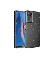 Xiaomi Redmi Note 12 Pro 4G Uyumlu Kılıf Kamera Korumalı Simli Lüks Zore Koton Kapak