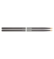 Promark TX5AW-GRAY 5A American Hickory Baget - Gri (Profesyonel)  Gri Boyalı Kaplama ile Estetik Görünüm, Standart 5A Profil, Ahşap Uç ve Amerikan Hickory Dayanıklılığı