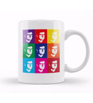 Louis Theroux Andy Warhol Kupa Bardak Porselen