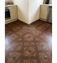 Muşamba 150 CM X 4 METRE 0.5 MM Yer Kaplama Zemin Döşeme Örtüsü BALKON MUŞAMBASI MUTFAK DÖŞEME BEYAZ KARE
