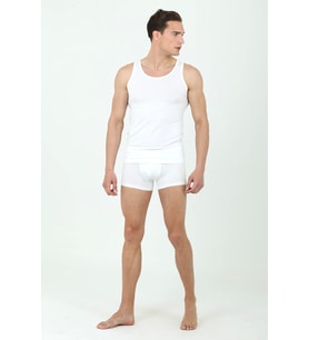 pilelistore D's Damat 300 Erkek  Atlet & Boxer Takım (Beyaz)