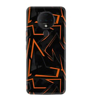 Tecno Spark 6 Kılıf Silikon Desen Zigzaglar 1651
