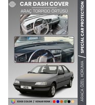 PEUGEOT 405 (1987-1992) Torpido Örtüsü Ön Panel Koruma Tam Uyum UV Koruma Kaymaz Kolay Montaj