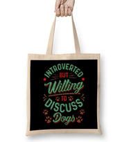 Introverted But Willing To Discuss Cats Cute Kitty Bez Çanta Uzun Saplı