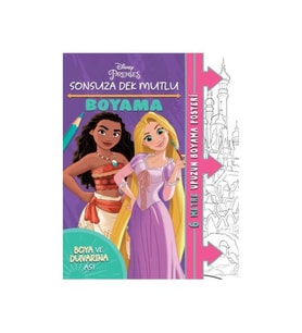 Disney Prenses Sonsuza Dek Mutlu Boyama Doğan Çocuk