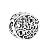 Nur Silver Kalpler Gümüş Charm NUR-BL00243