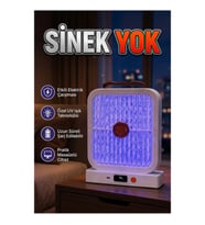 Şarjlı UV Sinek Öldürücü Masaüstü Cihaz Beyaz