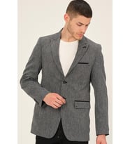 C9057 DEWBERRY ERKEK CEKET-GRİ