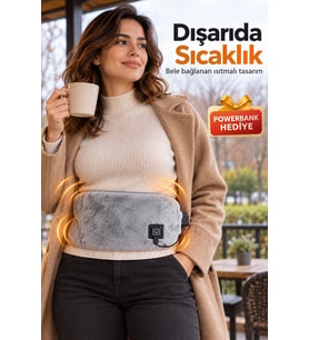 Taşınabilir Karın Isıtıcı Yumuşak Dokulu Bel Kuşağı
