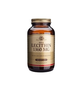 Solgar Lecithin 1360 mg 100 Kapsül