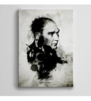 Atatürk Çizim 2 Kanvas Tablo