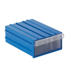 Plastik Çekmece Mavi Şeffaf 100X138X52mm / 202 20Adet