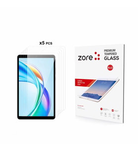 Lexroo Honor Pad X7 5in1 Tablet Temperli Cam Ekran Koruyucu - Şeffaf