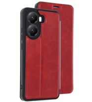 Pilelistore   Xiaomi Poco X7 Pro Kılıf Flip Cover - Kırmızı