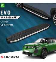 S-Dizayn Citroen C5 Aircross 2 Hybrid Benzinli Evo Krom Yan Basamak 193 Cm 2025 Üzeri A+ Kalite