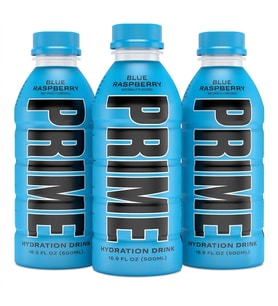 Prime Blue Raspberry 500 ml - Mavi Ahududu Aromalı Sporcu İçeceği (3 ADET)