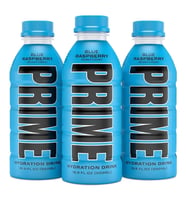 Prime Blue Raspberry 500 ml - Mavi Ahududu Aromalı Sporcu İçeceği (3 ADET)