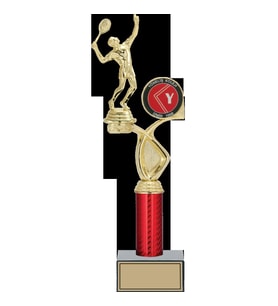 ODAK KUPA - Figürlü Kupalar - Tenis Erkek Figürlü Kupalar FG-016 B - 39 cm