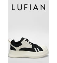 Lufian 112230200 Pıers Sneaker Erkek Deri Ayakkabı (Siyah)