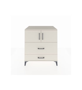 Kronos Şifonyer 2 Raflı 2 Çekmeceli 2 Kapaklı 88x59x96 Aytaşı-Aytaşı