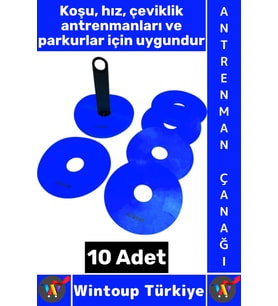 #AntrenmanMalzemesi Futbol Basketbol Voleybol Koordinasyon Hız Çeviklik Antrenman Çanağı 10 Adet
