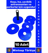#AntrenmanMalzemesi Futbol Basketbol Voleybol Koordinasyon Hız Çeviklik Antrenman Çanağı 10 Adet