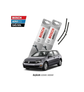 Volkswagen Golf 6 2010 Model Bosch Aeroeco Muz Silecek Takımı