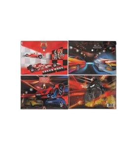 Noki Baskılı Çıtçıtlı Evrak Zarfı Erkeklere Özel Karışık Desenli (12 Li Paket)