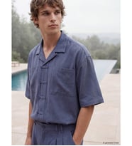 LC WAIKIKI Mavi Loose Fit Erkek Gömlek