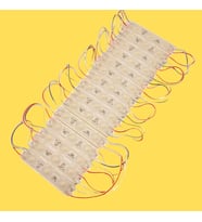 20 Adet 12 Volt 1.5 Watt 3 Lensli 3000K Günışığı 2835 SMD Led Modül IP65 Modül