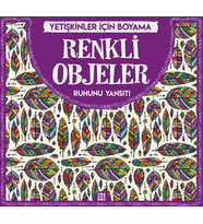 Renkli Objeler - Yetişkinler İçin Boyama