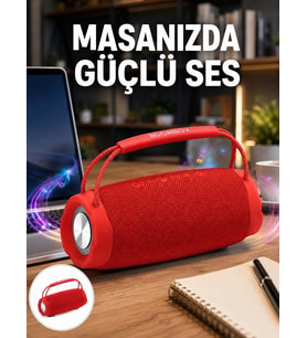 10w Güçlü Stereo Ses Sunan Ipx6 Bluetooth Hoparlör Yeni Nesil