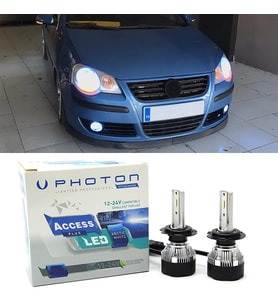 Vw Polo Mk4 Led Xenon Uzun Far Ampulü H1 Access Yeni Seri Beyaz 2000-2010
