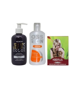 Saç Boyası Lilamor 250ml Ve Boya Temizleyici Ve Saç Açıcı