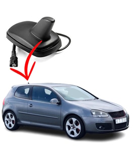 GOLF 5 - JETTA - PASSAT 2005-2009 TAVAN ANTENİ KOMPLE BALIK TİPİ